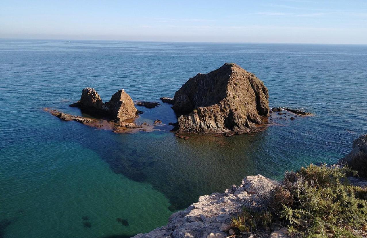 Adosado Playa, Geoda Y Aguilas Cerca, Con Barbacoa Y Piscina En San Juan de los Terreros المظهر الخارجي الصورة